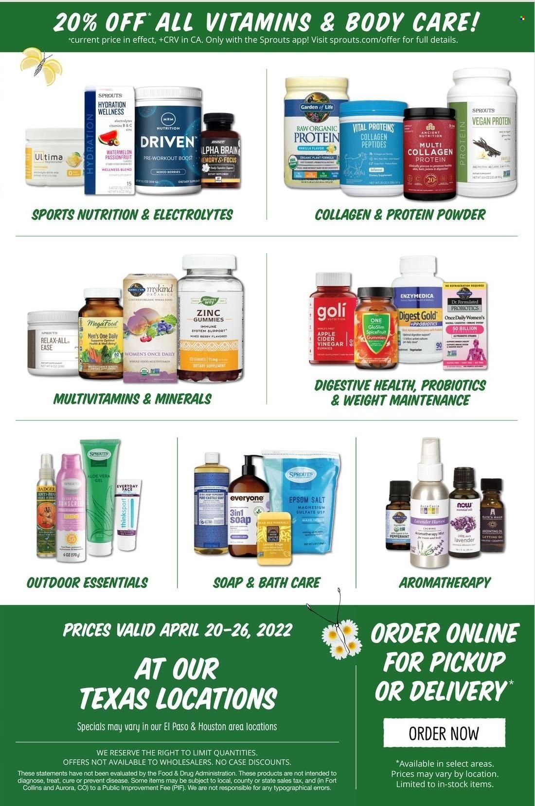 Sprouts Weekly Ad Flyer April 19 to April 26