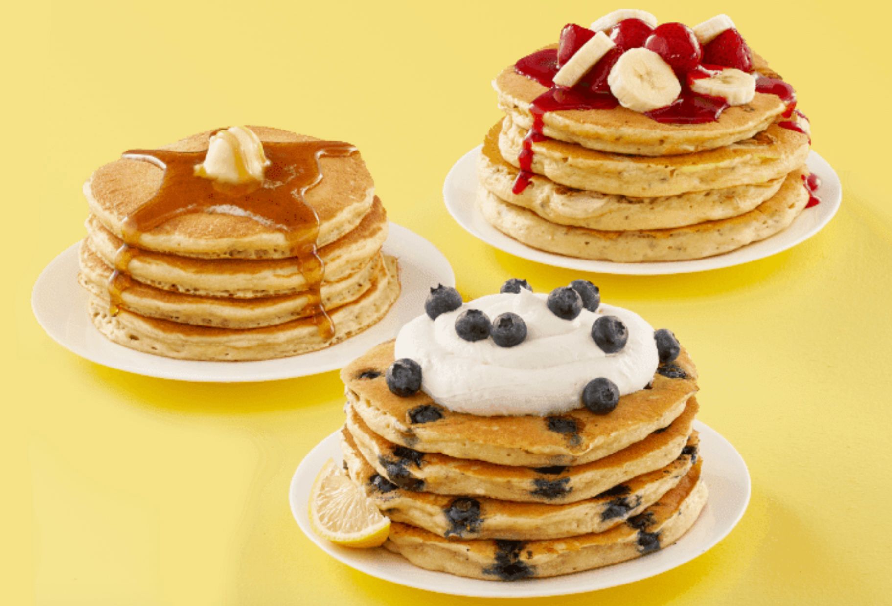 New Protein Pancakes Arrive at IHOP with Lemon Ricotta Blueberry, Strawberry Banana and Protein Power Pancakes New Protein Pancakes Arrive at IHOP with Lemon Ricotta Blueberry, Strawberry Banana and Protein Power Pancakes
