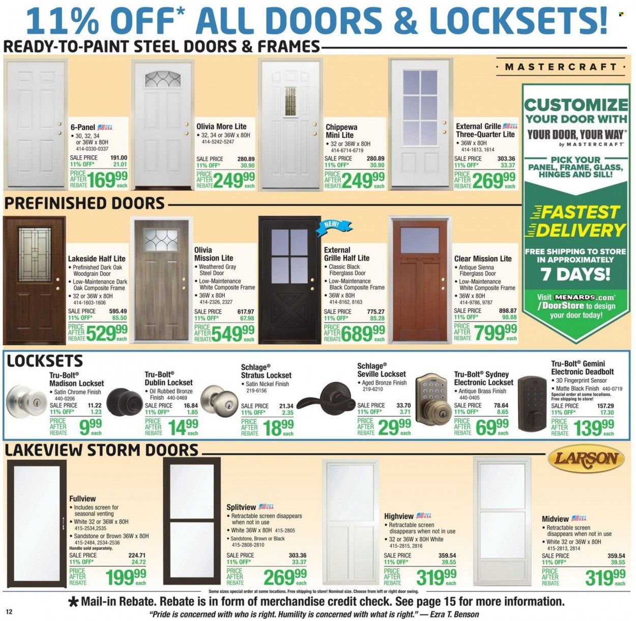 Menards Weekly Ad Flyer April 20 to April 27