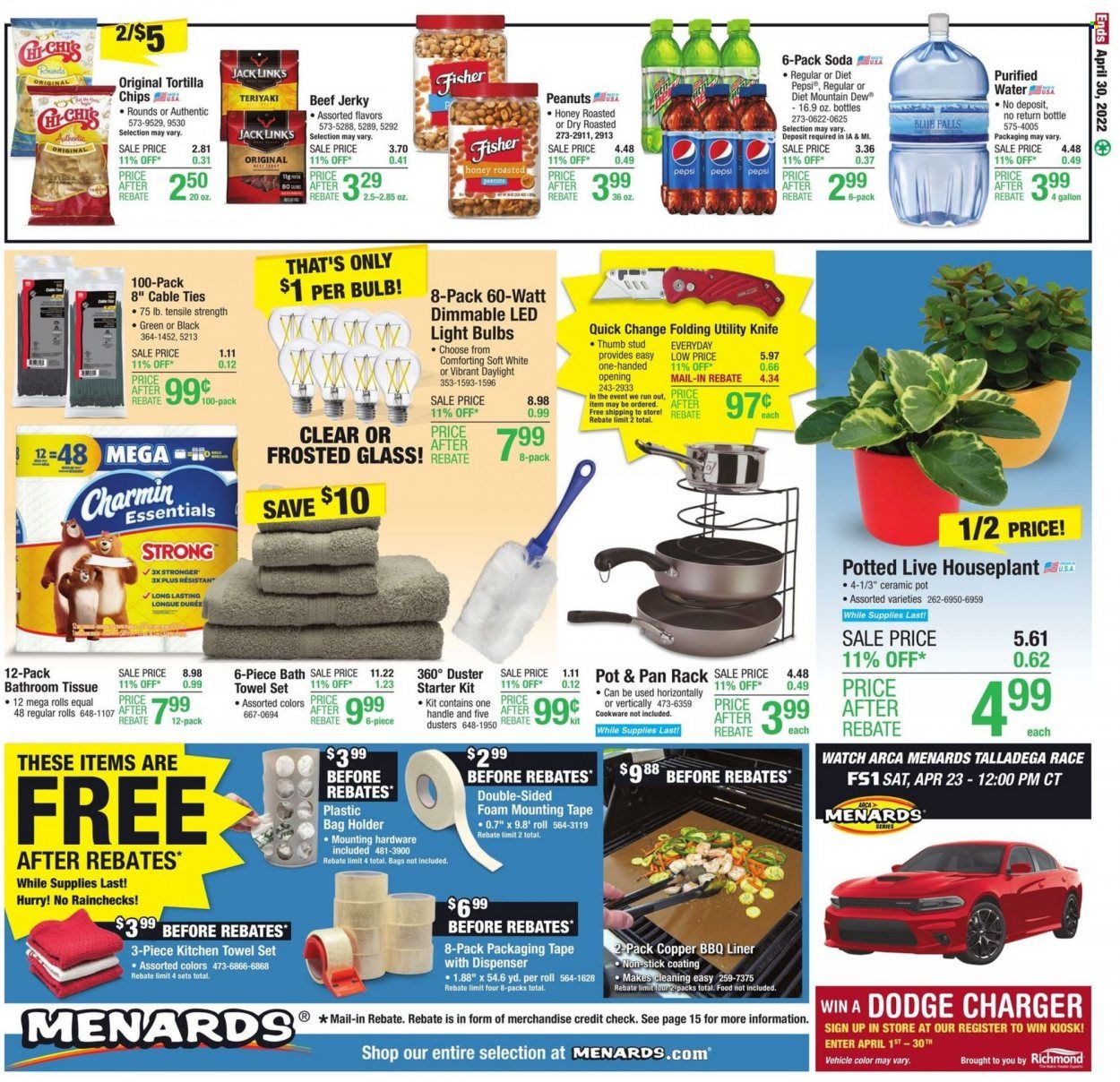 Menards Weekly Ad Flyer April 20 to April 27