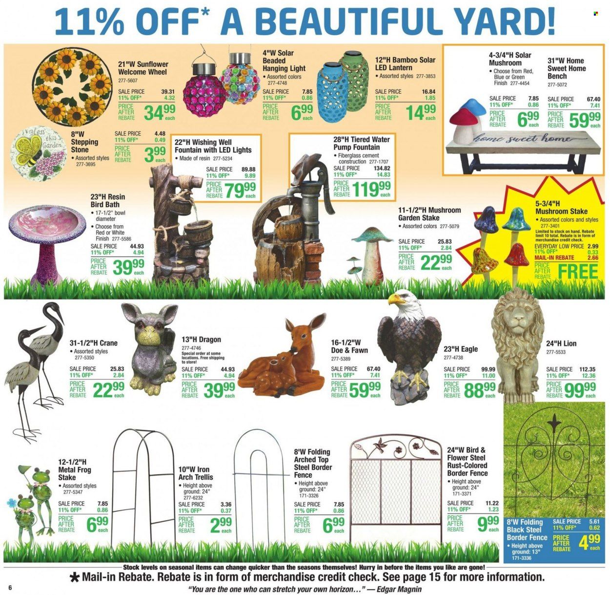 Menards Weekly Ad Flyer April 20 to April 27