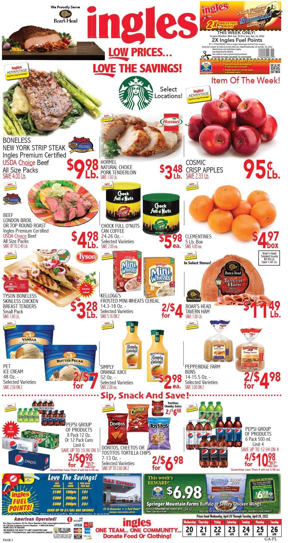 Ingles (GA, NC, SC, TN) Weekly Ad Flyer April 20 to April 27