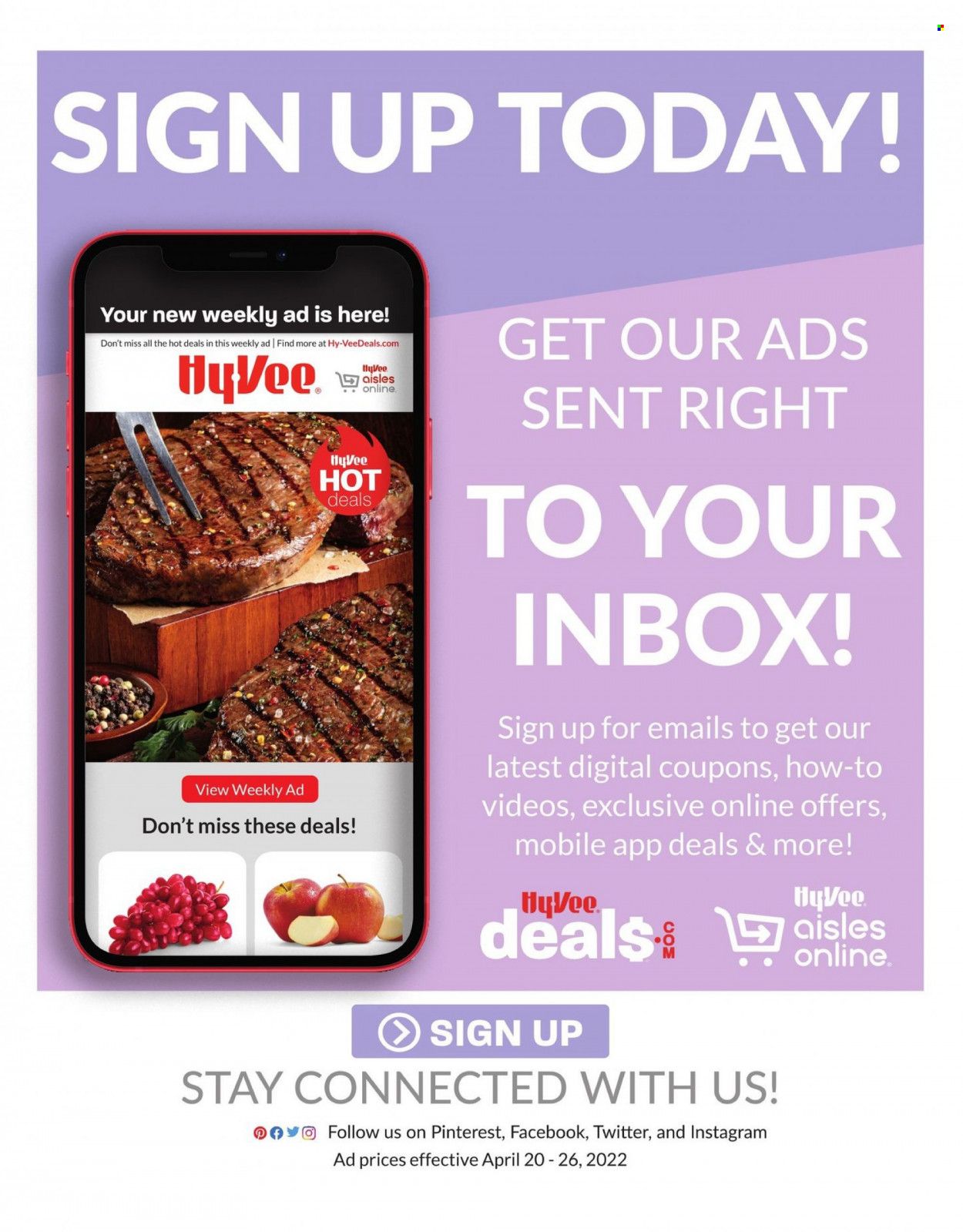 Hy-Vee (IA) Weekly Ad Flyer April 21 to April 28