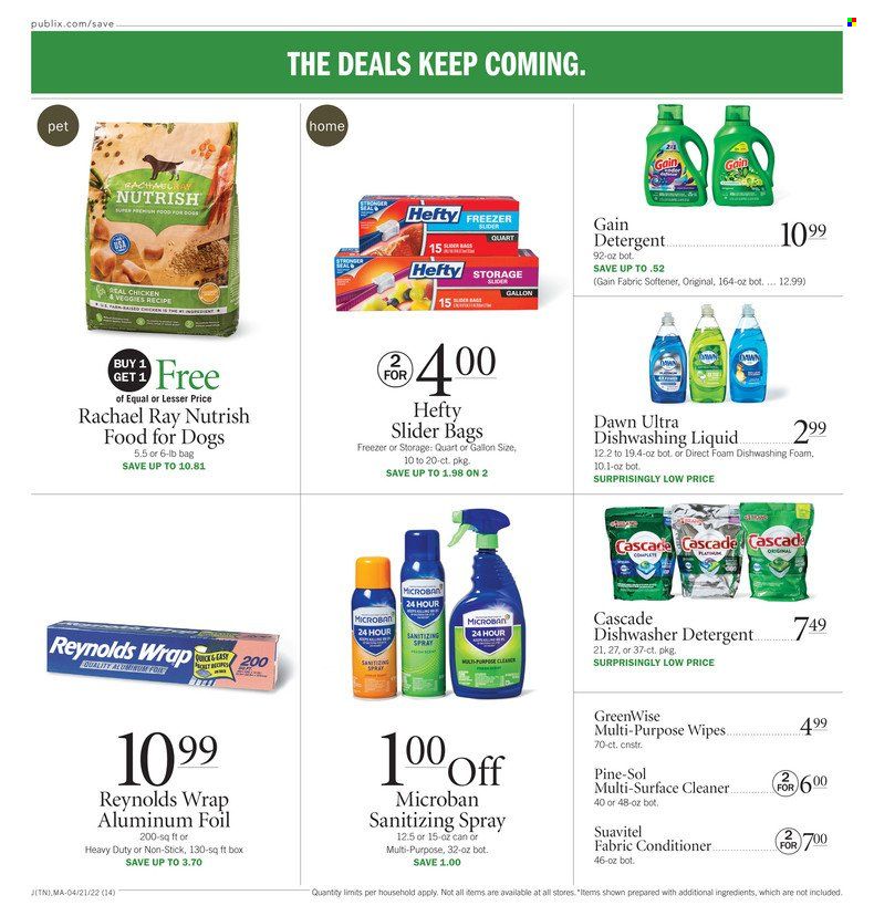 Publix (AL, FL, GA, NC, SC, TN) Weekly Ad Flyer April 21 to April 28