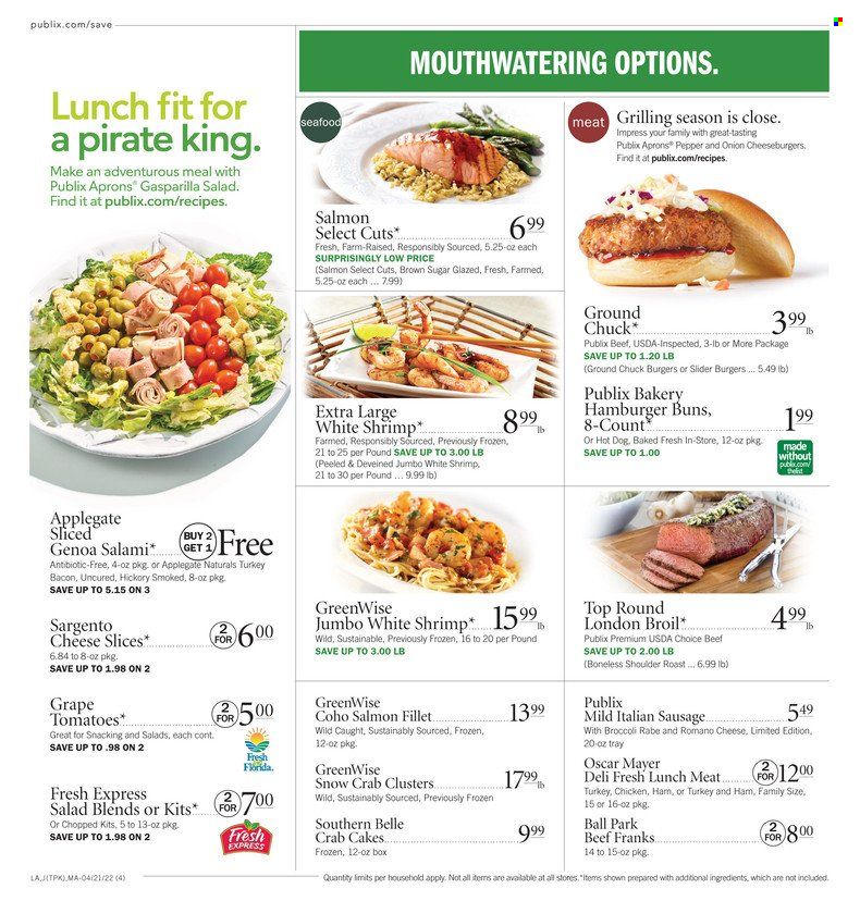 Publix (AL, FL, GA, NC, SC, TN) Weekly Ad Flyer April 21 to April 28
