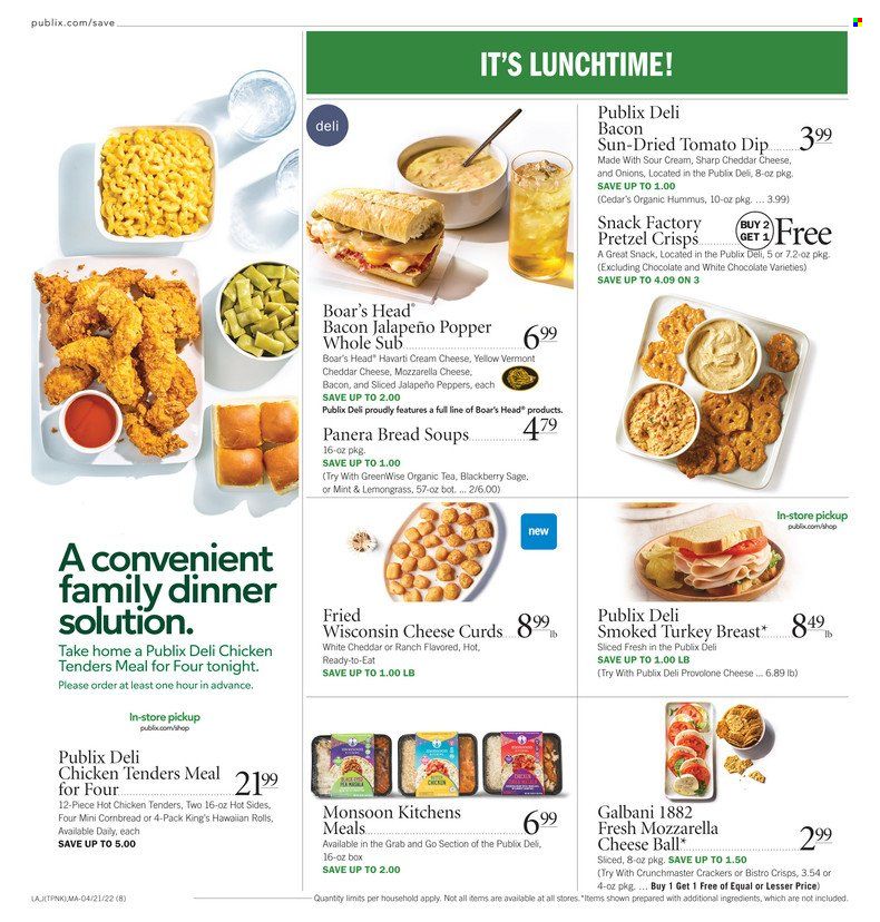 Publix (AL, FL, GA, NC, SC, TN) Weekly Ad Flyer April 21 to April 28
