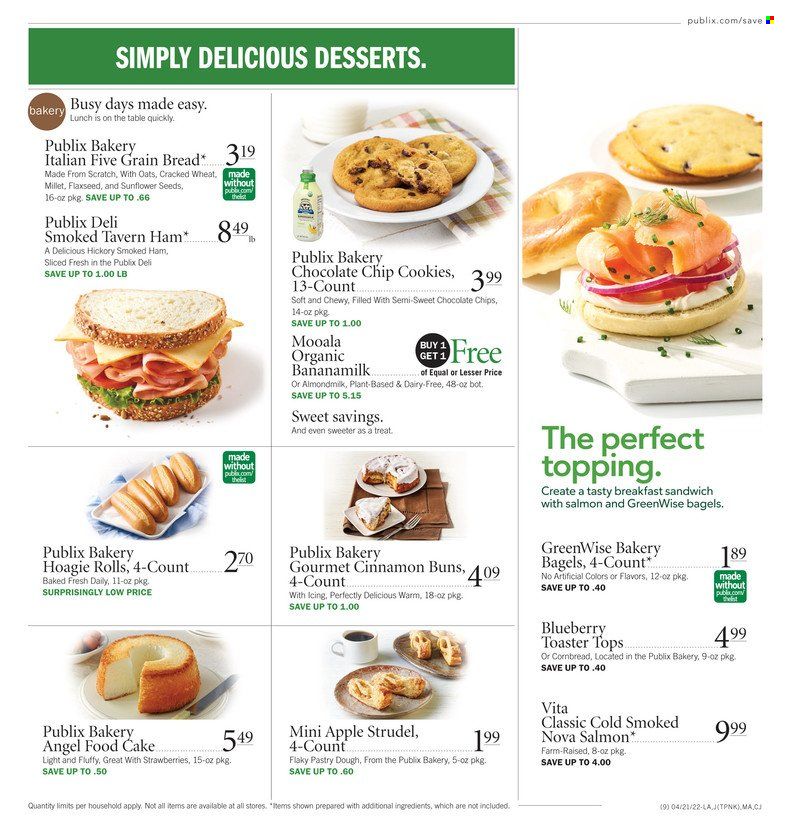 Publix (AL, FL, GA, NC, SC, TN) Weekly Ad Flyer April 21 to April 28