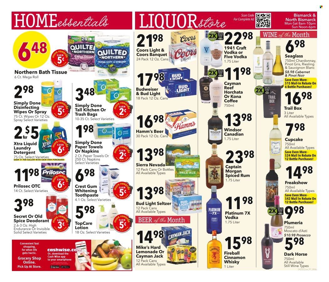 Cash Wise (MN, ND) Weekly Ad Flyer April 21 to April 28