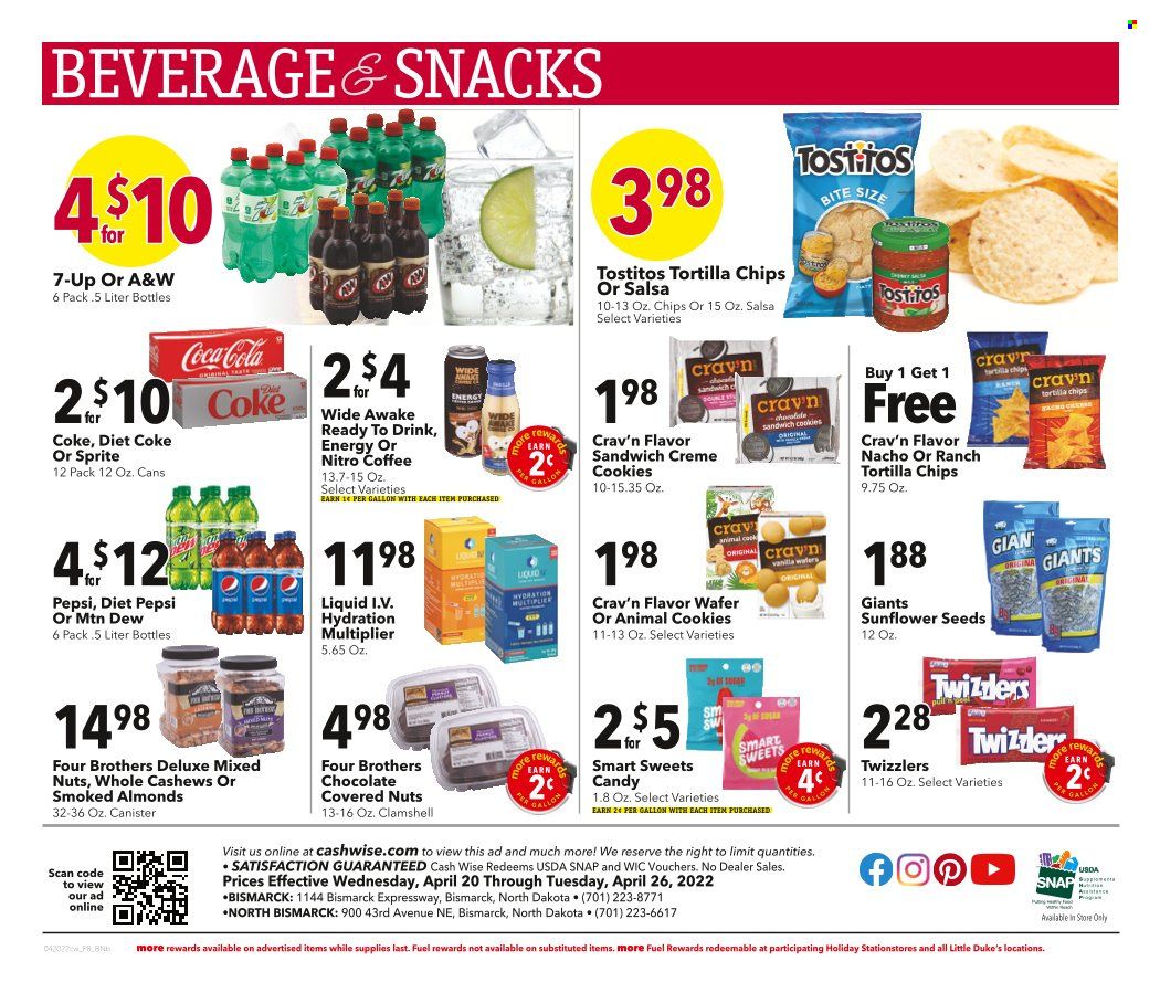 Cash Wise (MN, ND) Weekly Ad Flyer April 21 to April 28