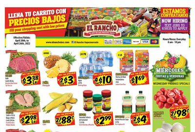 El Rancho (TX) Weekly Ad Flyer April 21 to April 28