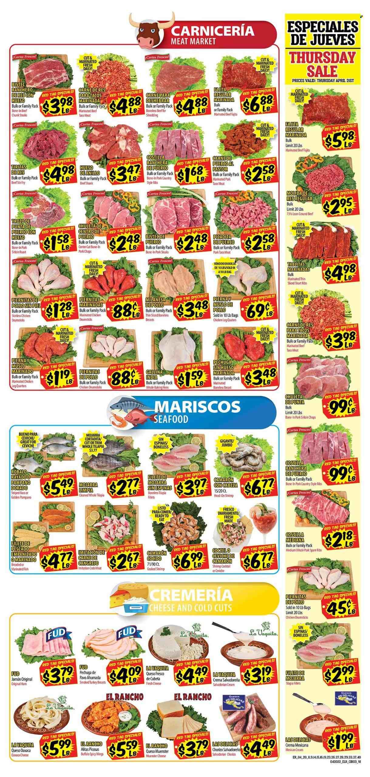 El Rancho (TX) Weekly Ad Flyer April 21 to April 28