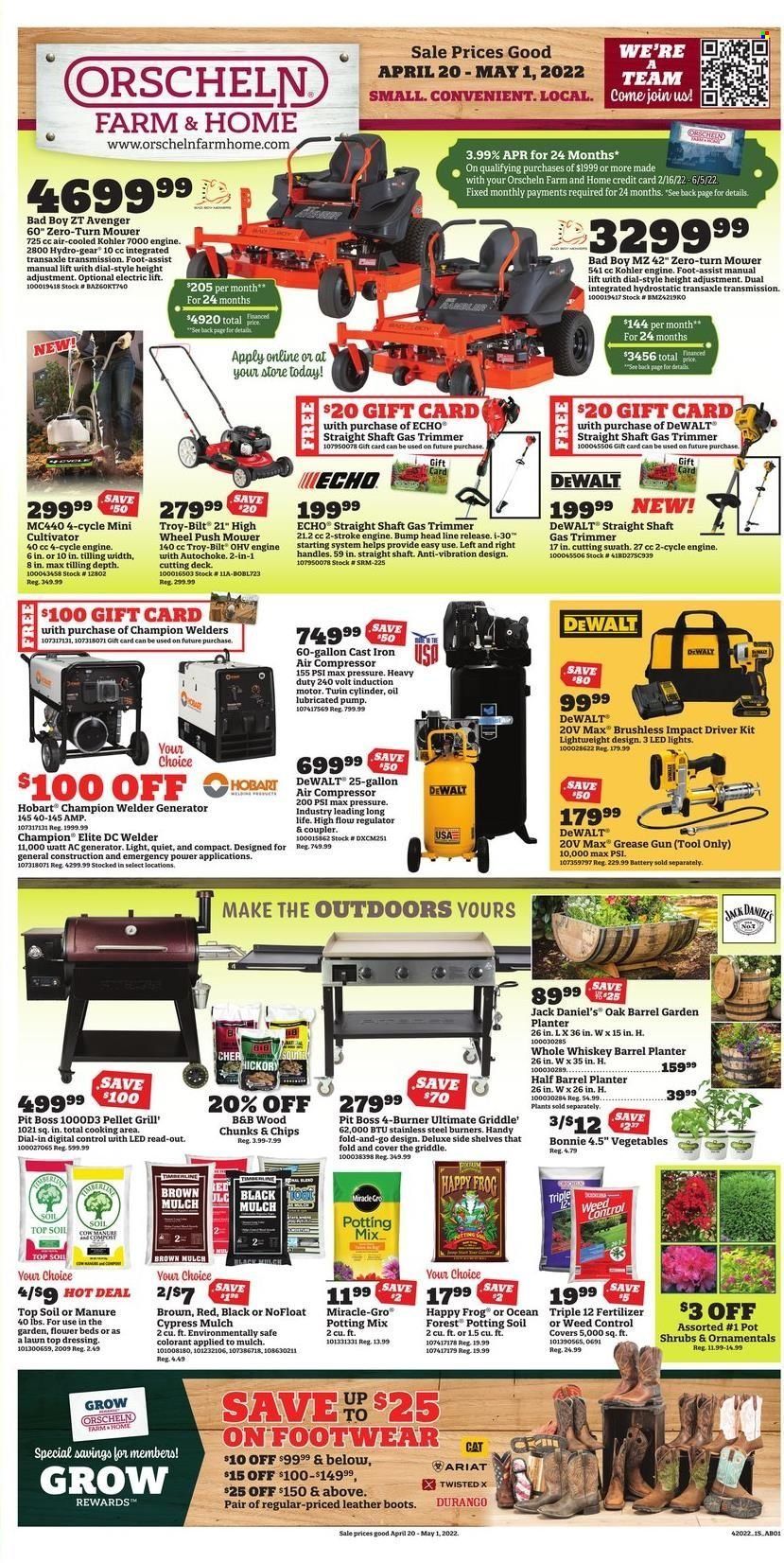Orscheln Farm and Home (IA, IN, KS, MO, NE, OK) Weekly Ad Flyer April 21 to April 28