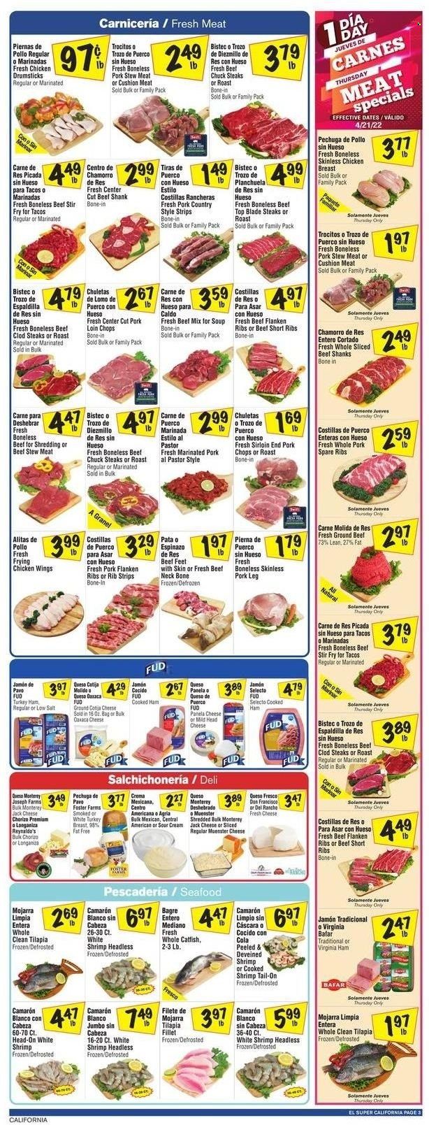 El Super (CA, NM, NV, TX) Weekly Ad Flyer April 21 to April 28