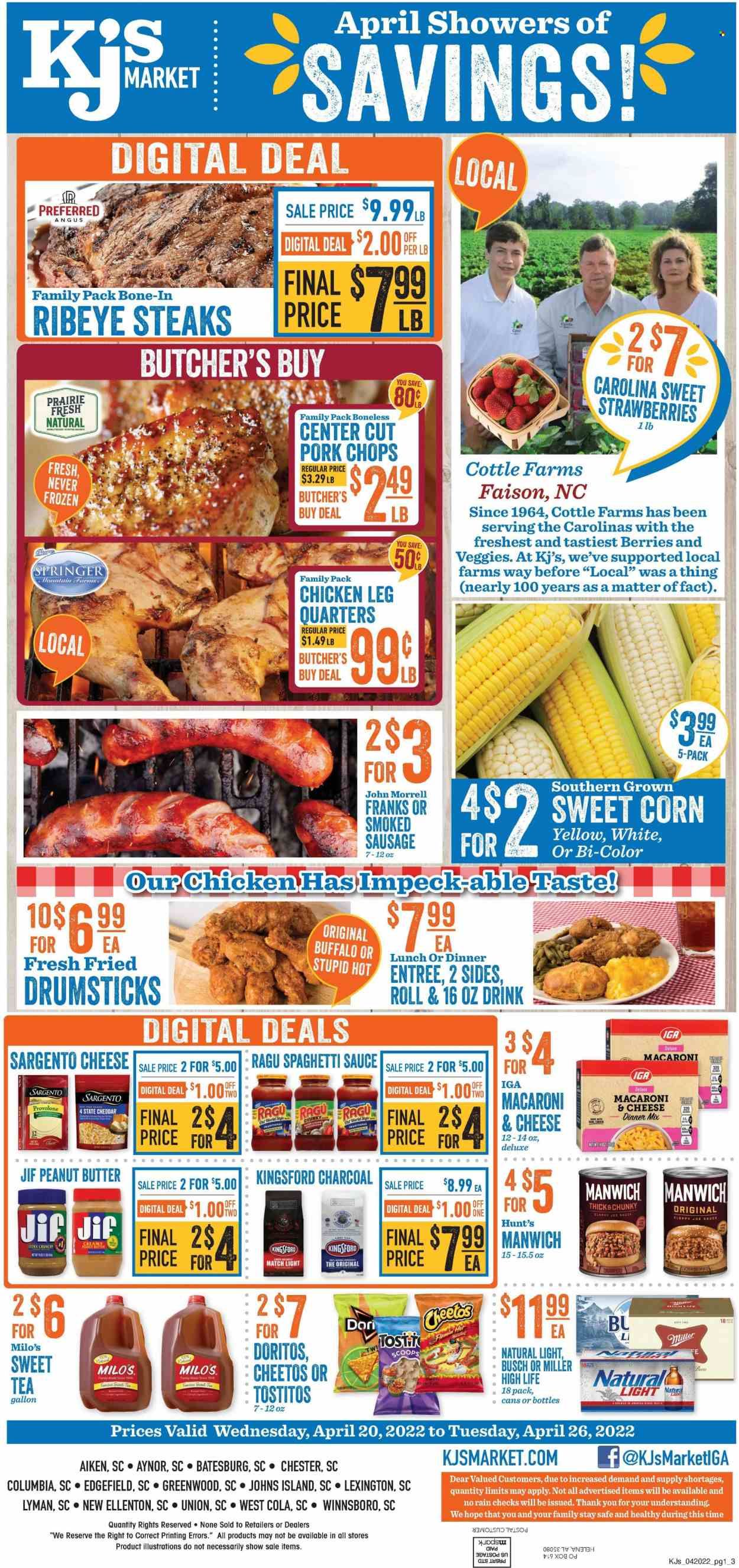 KJ´s Market (GA, SC) Weekly Ad Flyer April 21 to April 28
