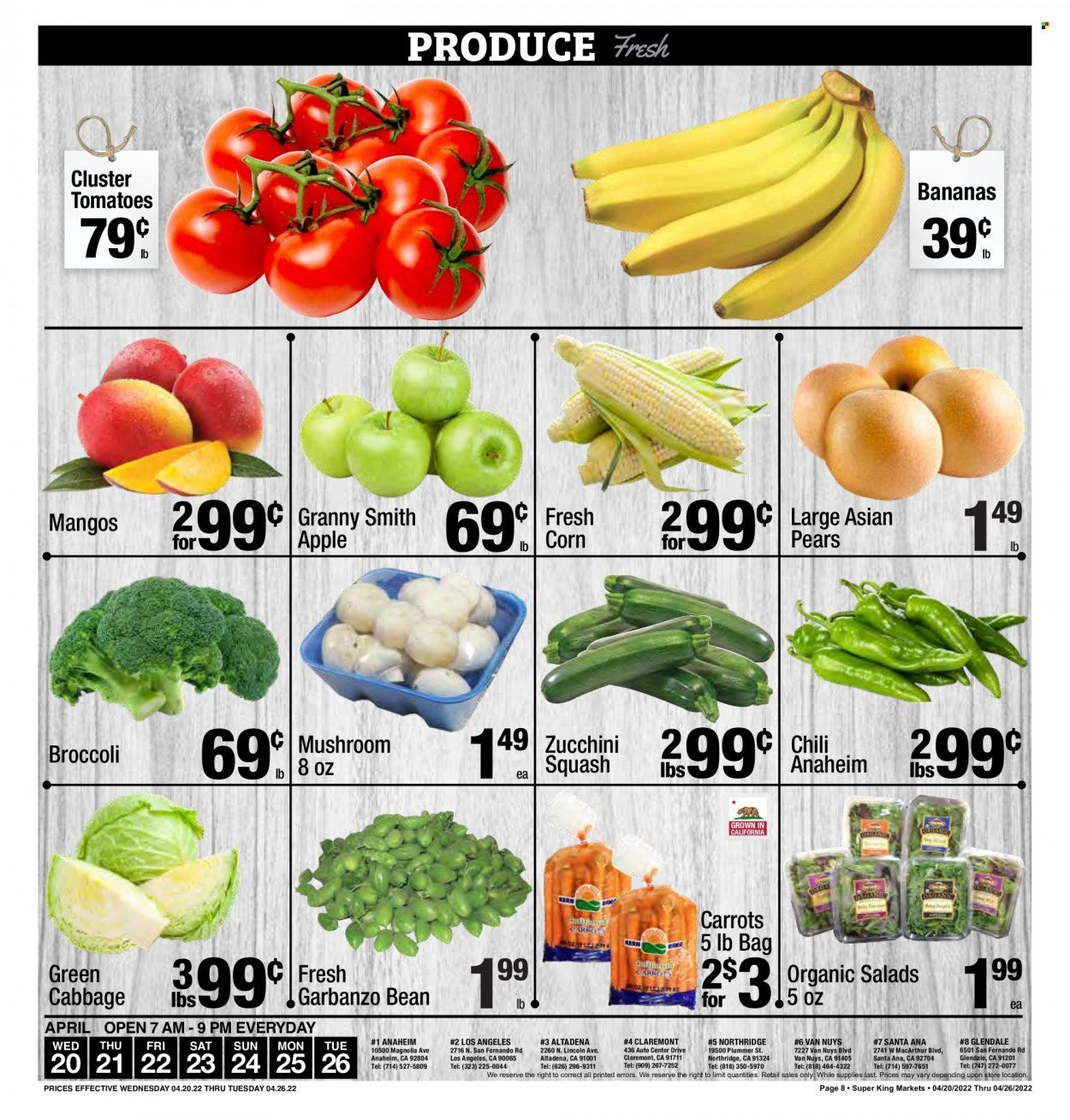Super King Markets (CA) Weekly Ad Flyer April 21 to April 28