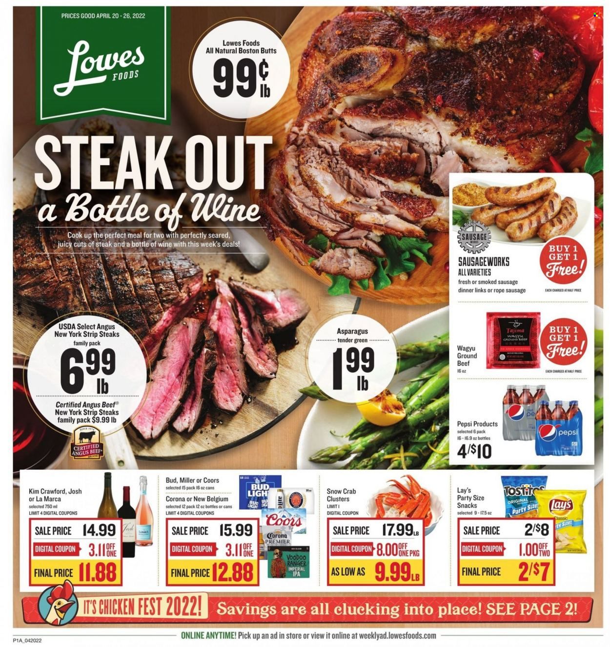 Lowes Foods (NC, SC) Weekly Ad Flyer April 21 to April 28