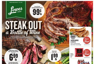 Lowes Foods (NC, SC) Weekly Ad Flyer April 21 to April 28