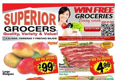 Superior Grocers (CA) Weekly Ad Flyer April 21 to April 28