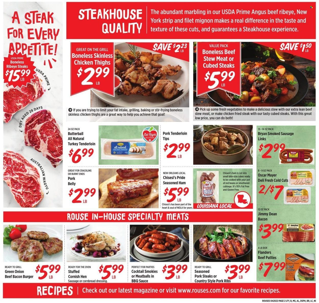 Rouses Markets (AL, LA, MS) Weekly Ad Flyer April 21 to April 28