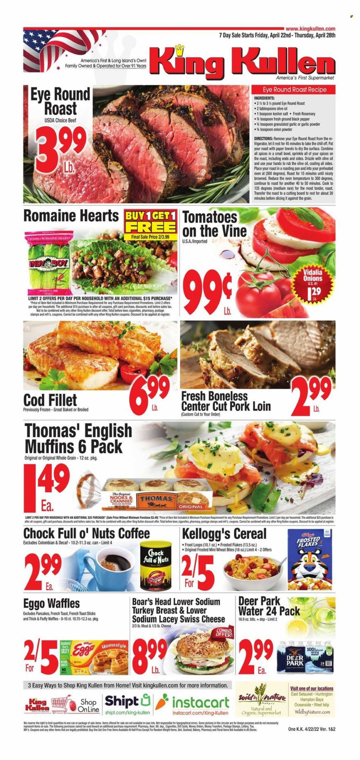 King Kullen (NY) Weekly Ad Flyer April 21 to April 28