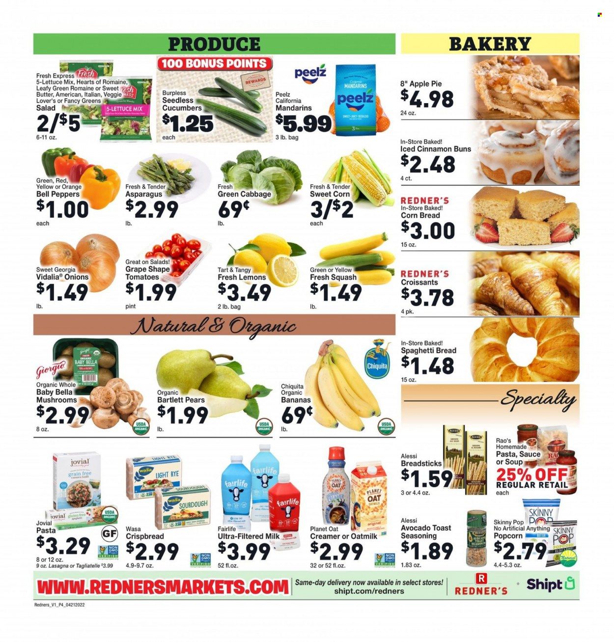 Redner's Markets (DE, MD, PA) Weekly Ad Flyer April 21 to April 28