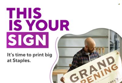 Staples Weekly Ad Flyer April 21 to April 28