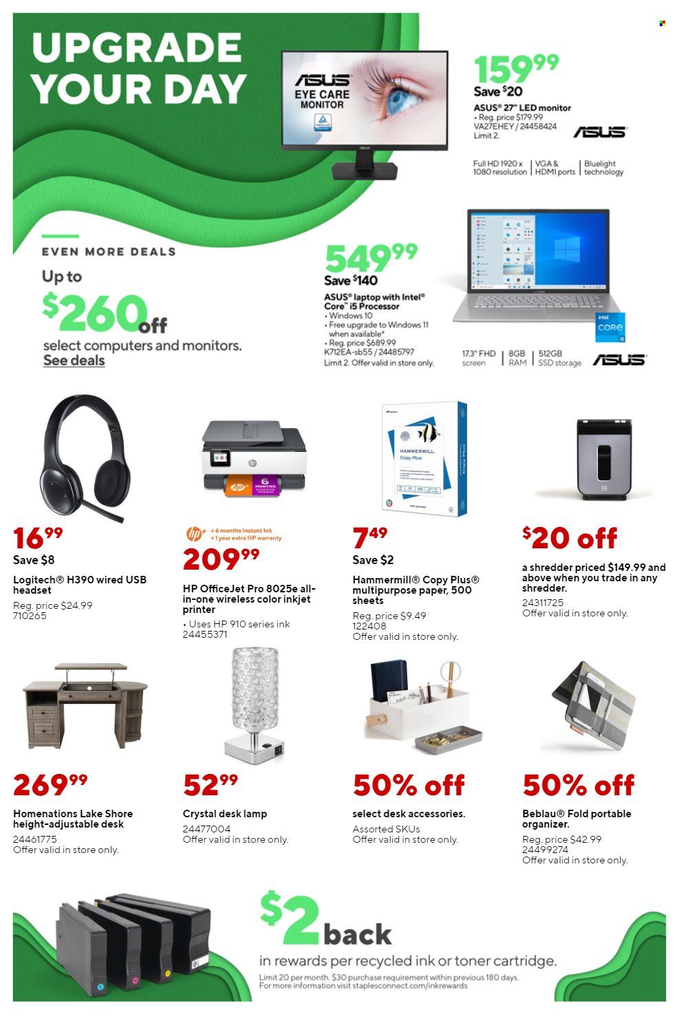 Staples Weekly Ad Flyer April 21 to April 28