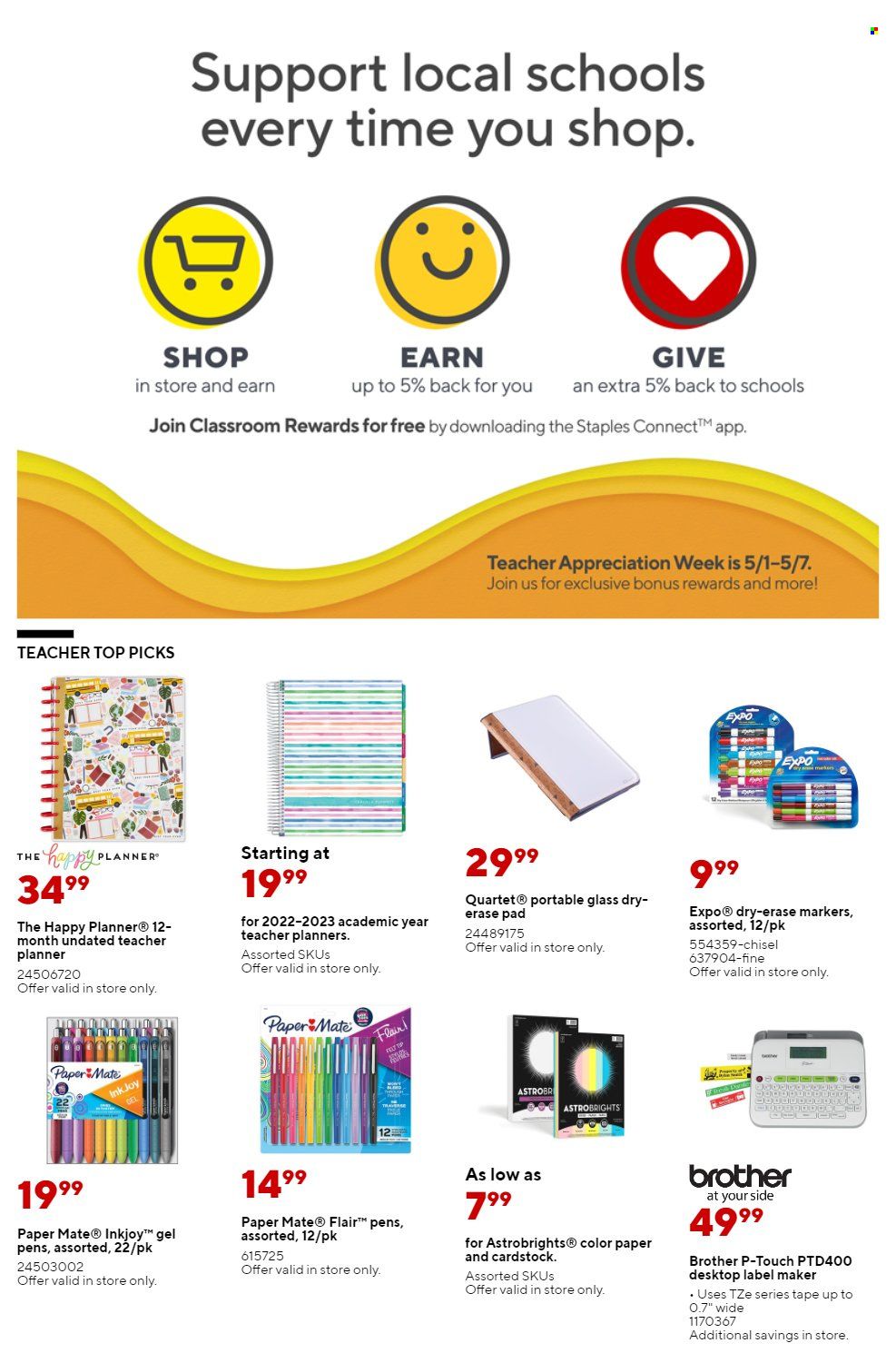 Staples Weekly Ad Flyer April 21 to April 28