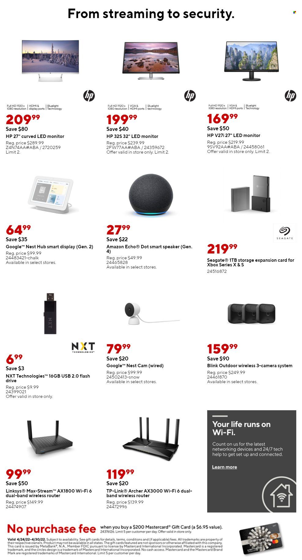Staples Weekly Ad Flyer April 21 to April 28