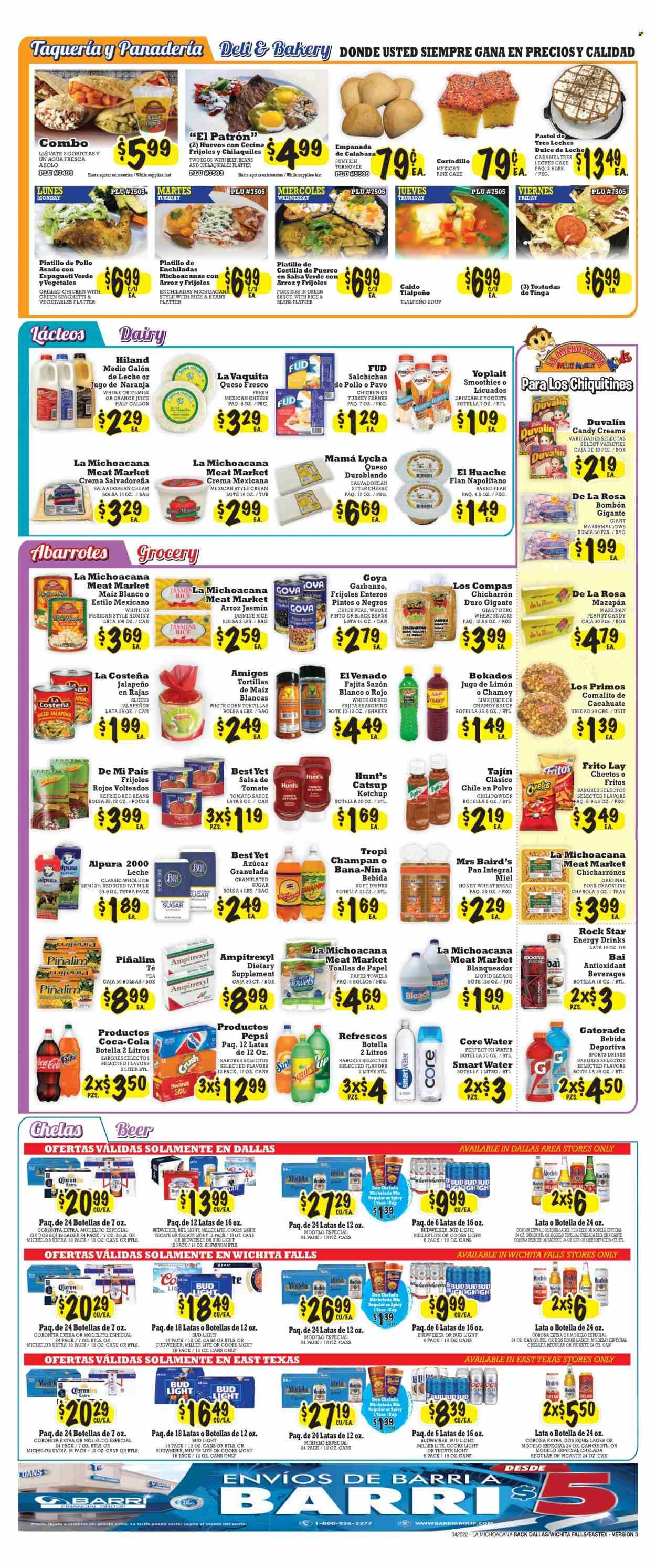 La Michoacana Meat Market (TX) Weekly Ad Flyer April 21 to April 28