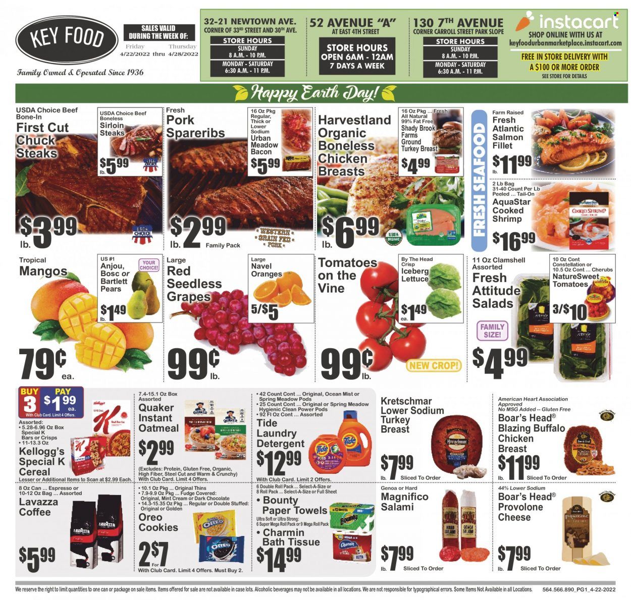 Key Food (NY) Weekly Ad Flyer April 21 to April 28