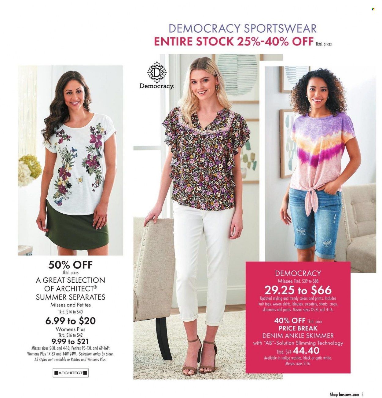 Boscov's (CT, DE, MD, NJ, NY, PA) Weekly Ad Flyer April 22 to April 29