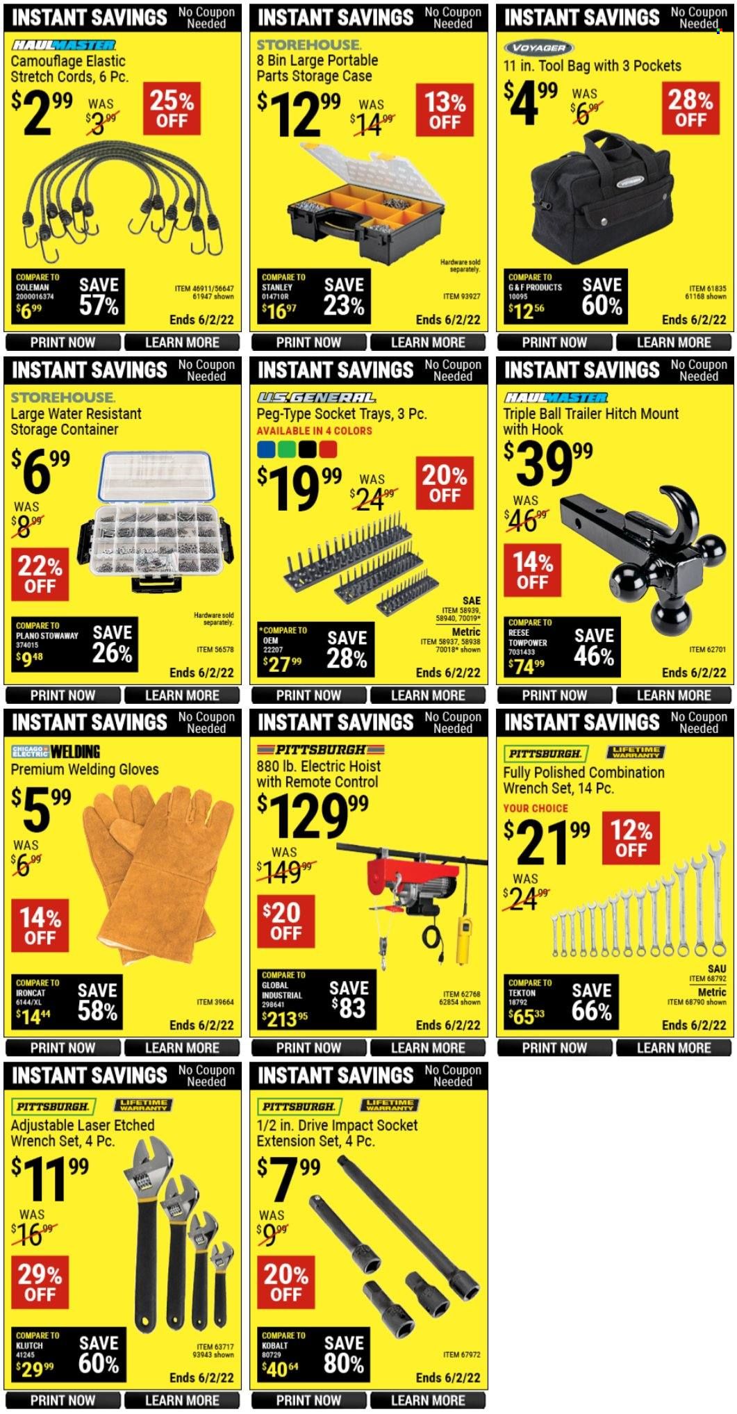 Harbor Freight Weekly Ad Flyer April 22 to April 29