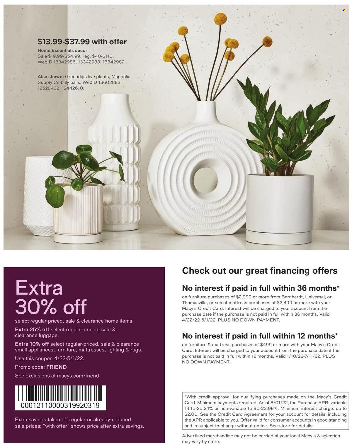 Macy's Weekly Ad Flyer April 22 to April 29