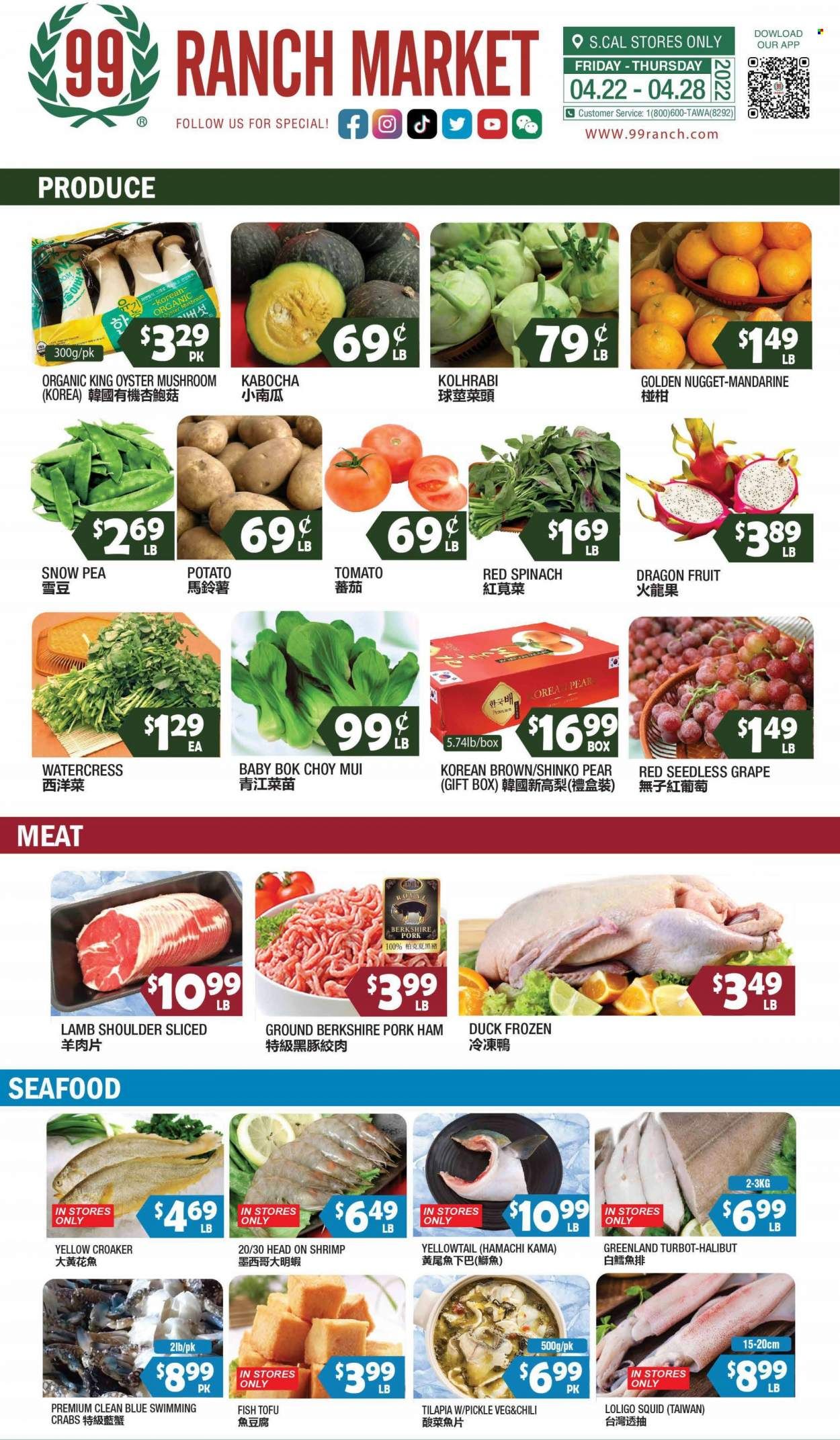 99 Ranch Market (CA) Weekly Ad Flyer April 22 to April 29
