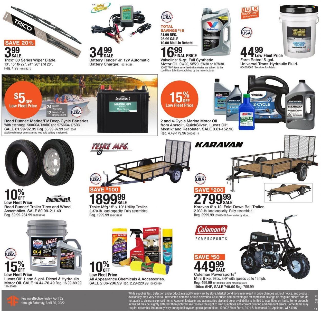 Fleet Farm (IA, MN, ND, WI) Weekly Ad Flyer April 22 to April 29