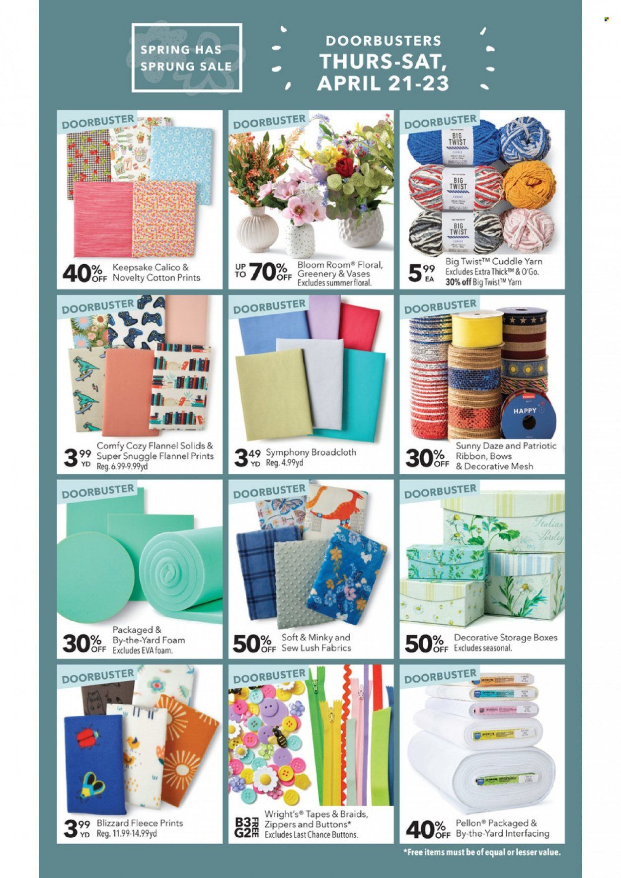 JOANN Weekly Ad Flyer April 22 to April 29