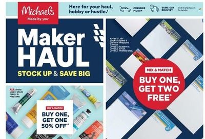 Michaels Weekly Ad Flyer April 23 to April 30
