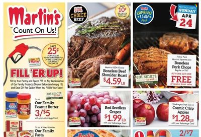 Martin’s (IN, MI) Weekly Ad Flyer April 23 to April 30
