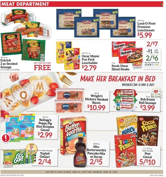 Martin’s (IN, MI) Weekly Ad Flyer April 23 to April 30