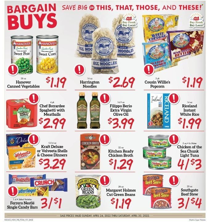 Martin’s (IN, MI) Weekly Ad Flyer April 23 to April 30