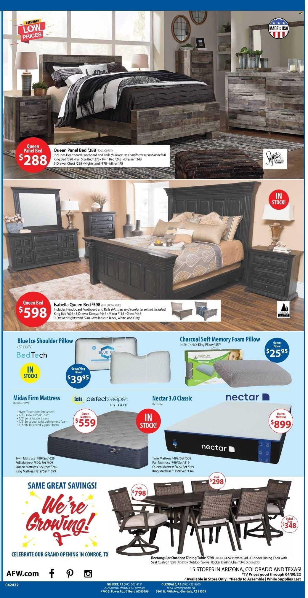 American Furniture Warehouse (AZ, CO, TX) Weekly Ad Flyer April 24 to May 1