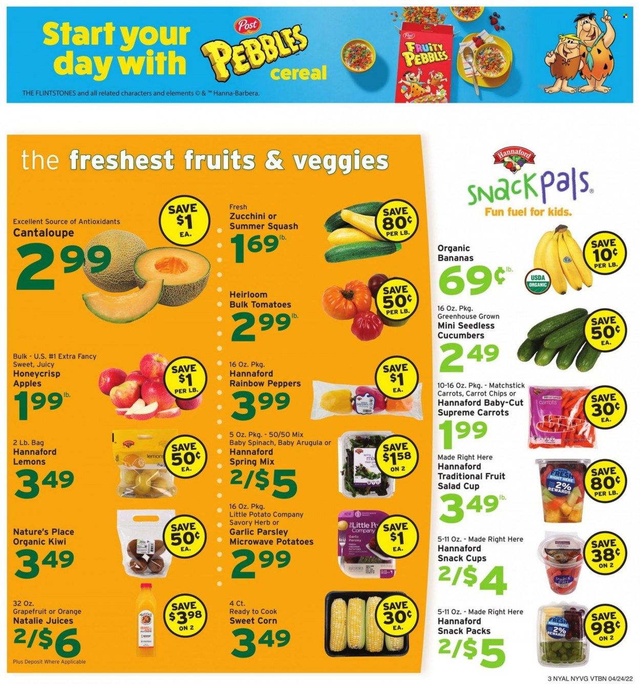Hannaford (NY) Weekly Ad Flyer April 24 to May 1