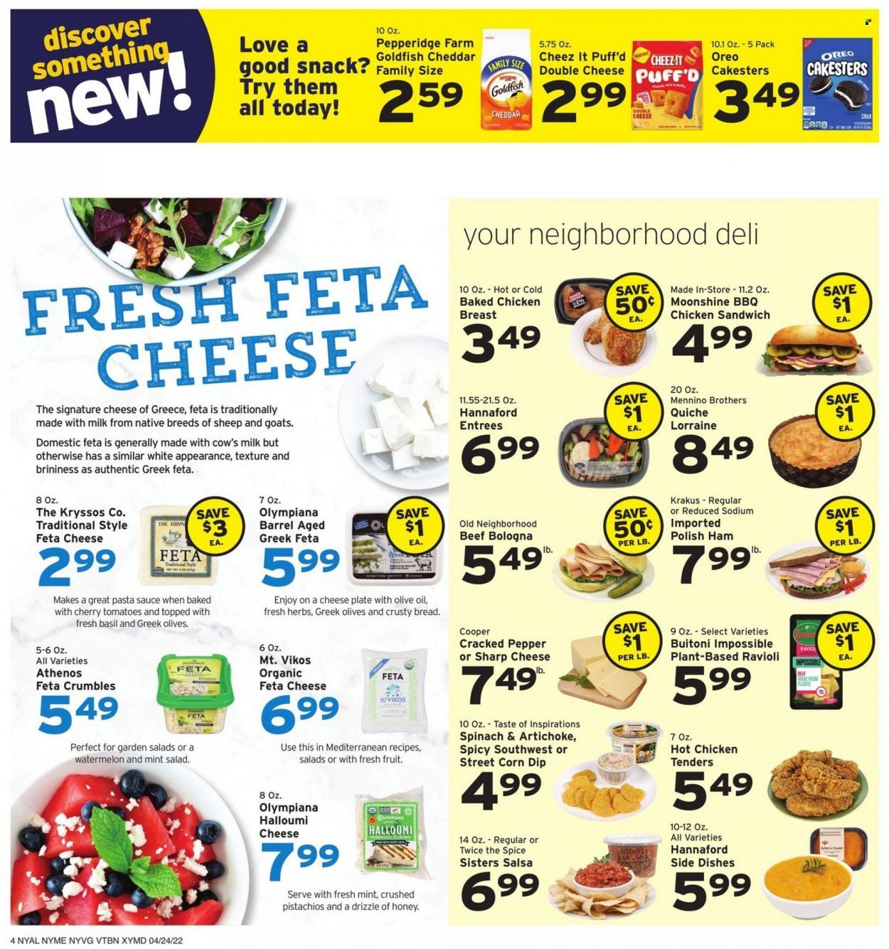 Hannaford (NY) Weekly Ad Flyer April 24 to May 1