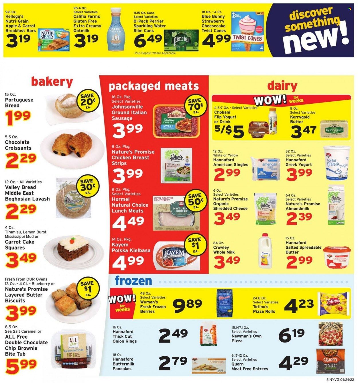Hannaford (NY) Weekly Ad Flyer April 24 to May 1