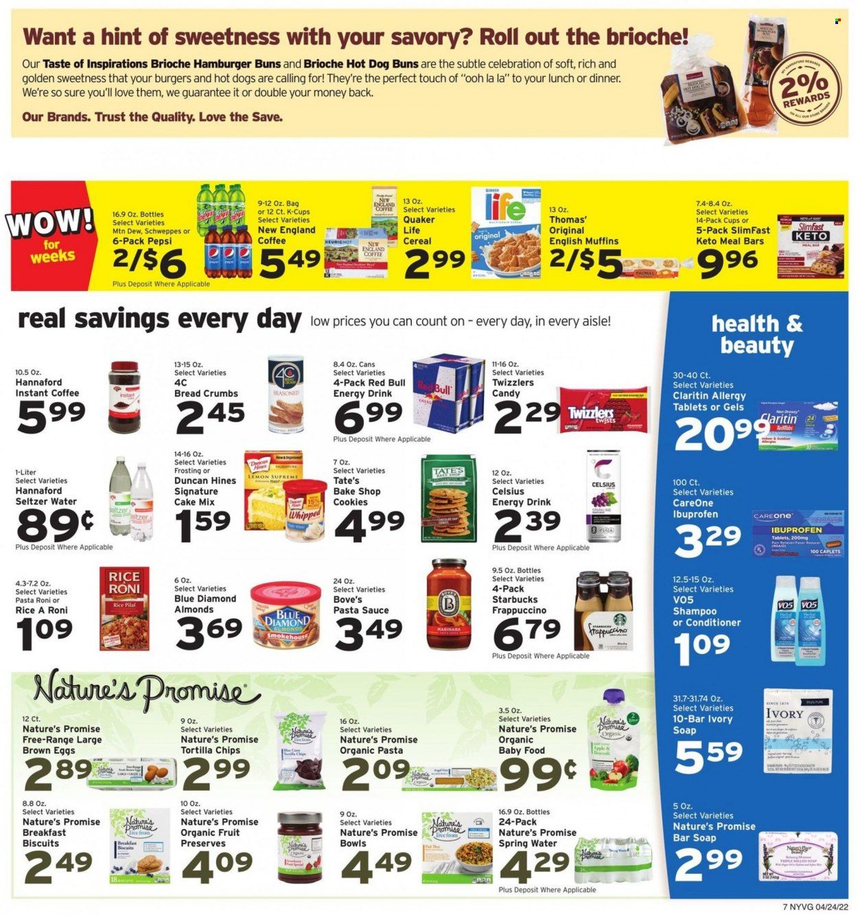 Hannaford (NY) Weekly Ad Flyer April 24 to May 1