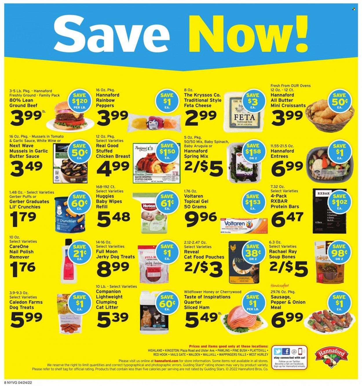 Hannaford (NY) Weekly Ad Flyer April 24 to May 1