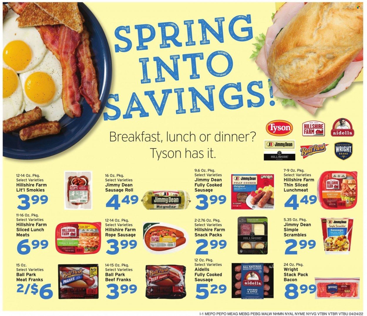 Hannaford (NY) Weekly Ad Flyer April 24 to May 1