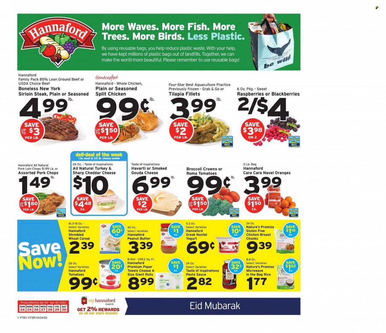 Hannaford (VT) Weekly Ad Flyer April 24 to May 1
