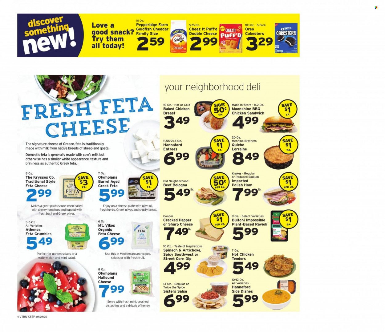 Hannaford (VT) Weekly Ad Flyer April 24 to May 1